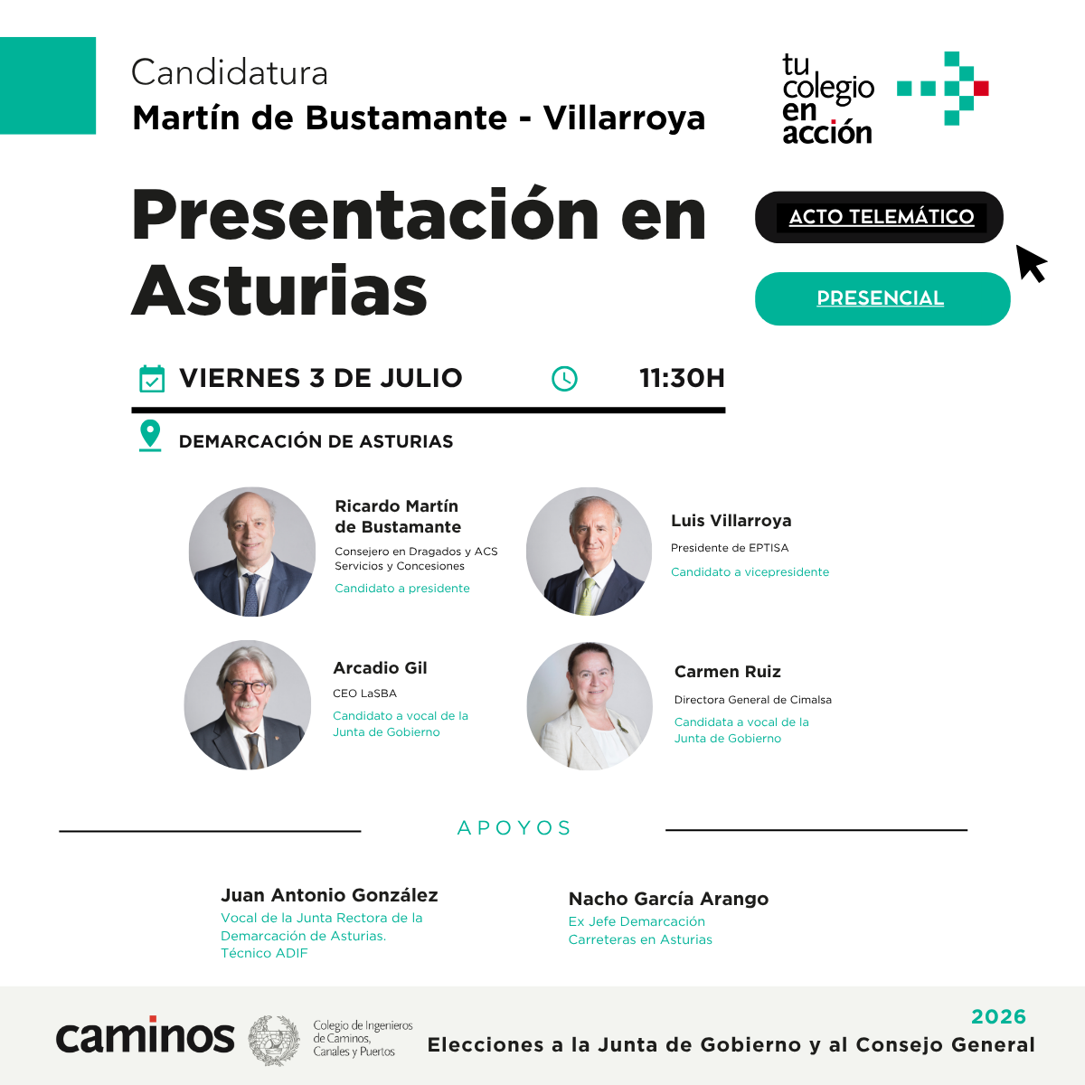 PRESENTACIÓN. TU COLEGIO EN ACCIÓN ASTURIAS