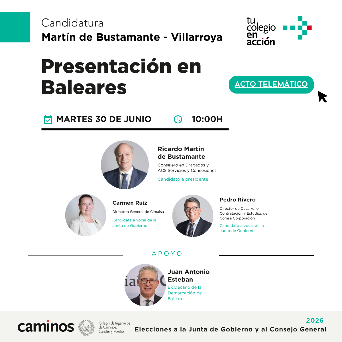 PRESENTACIÓN. TU COLEGIO EN ACCIÓN BALEARES