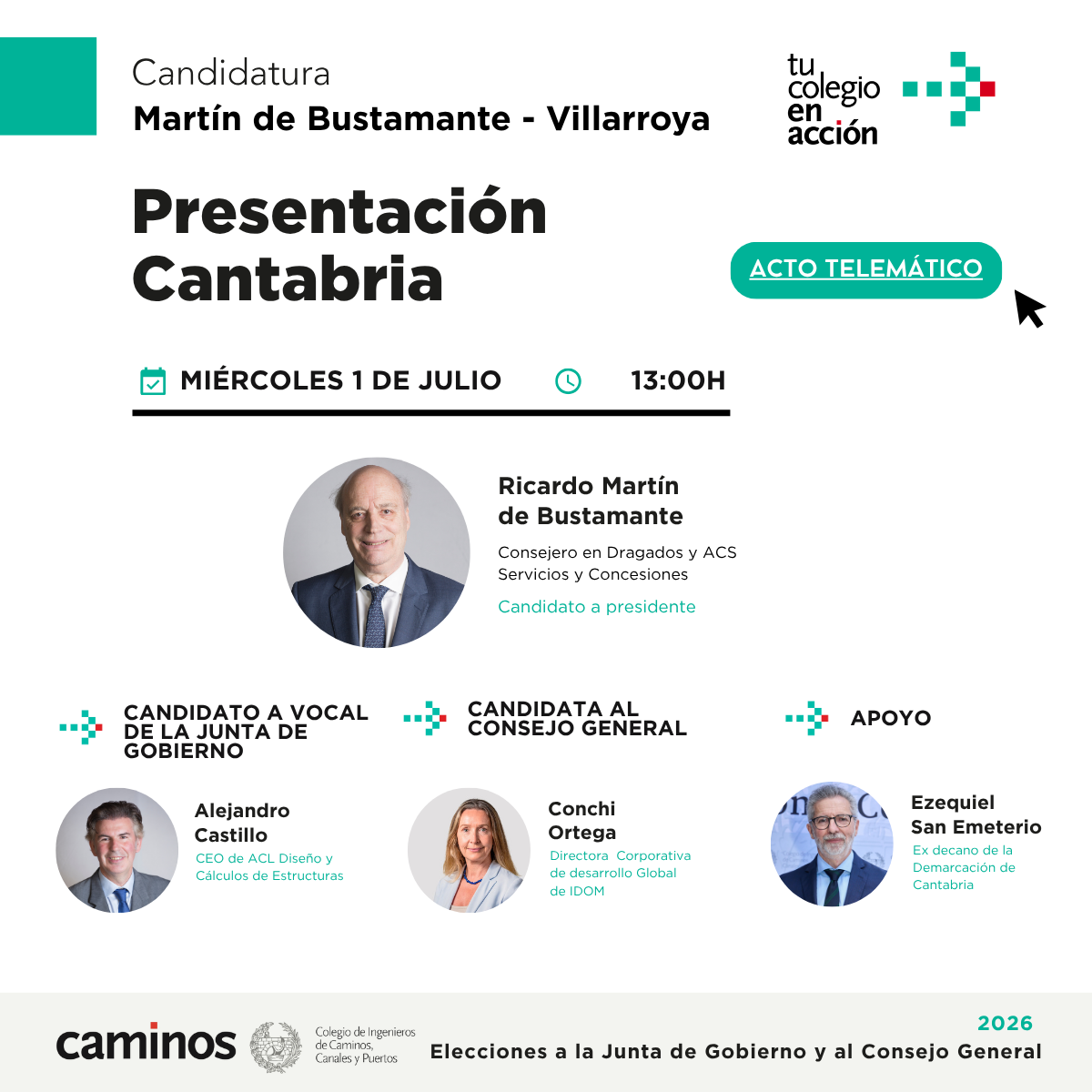 PRESENTACIÓN. TU COLEGIO EN ACCIÓN CANTABRIA