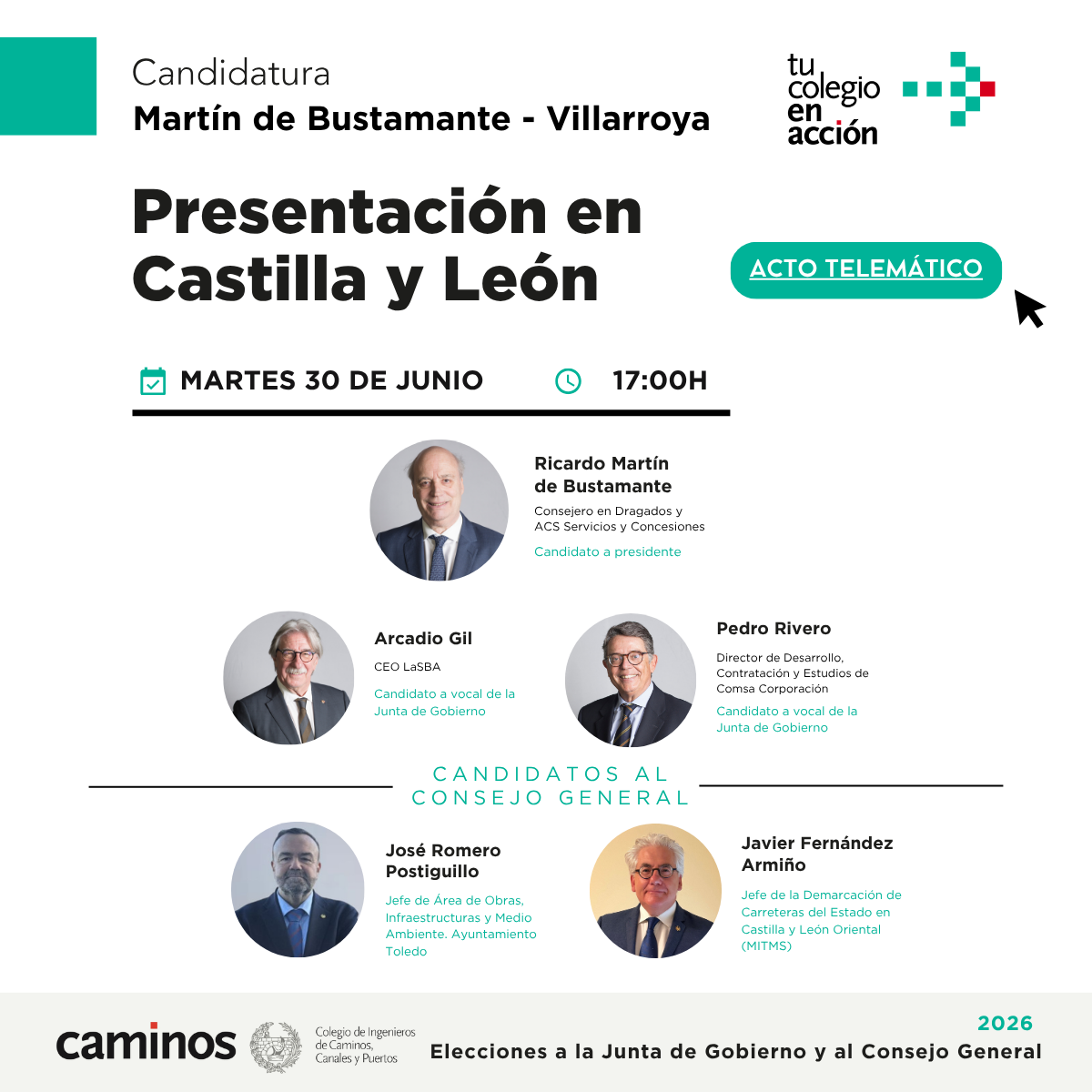 PRESENTACIÓN. TU COLEGIO EN ACCIÓN CASTILLA Y LEÓN