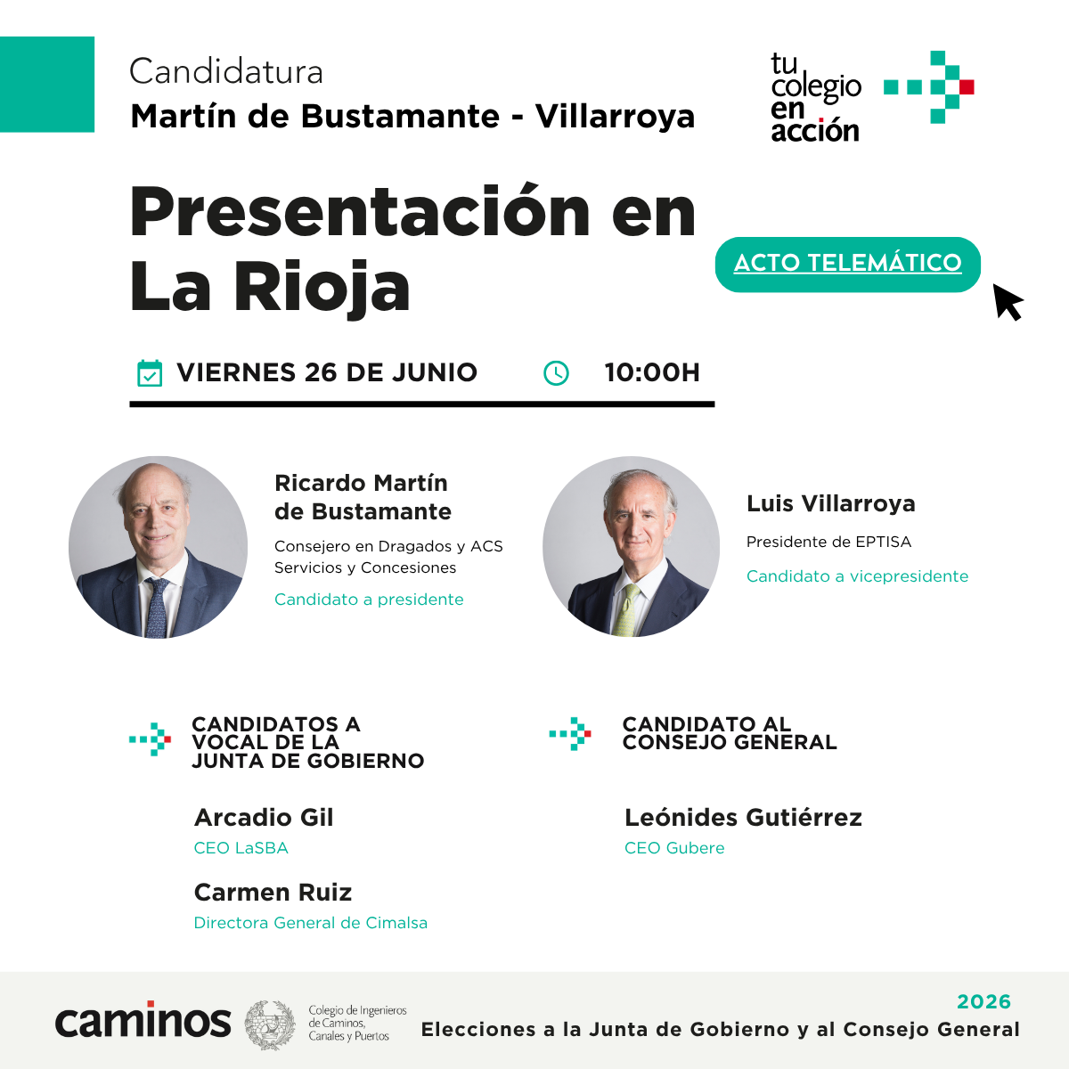 PRESENTACIÓN. TU COLEGIO EN ACCIÓN LA RIOJA