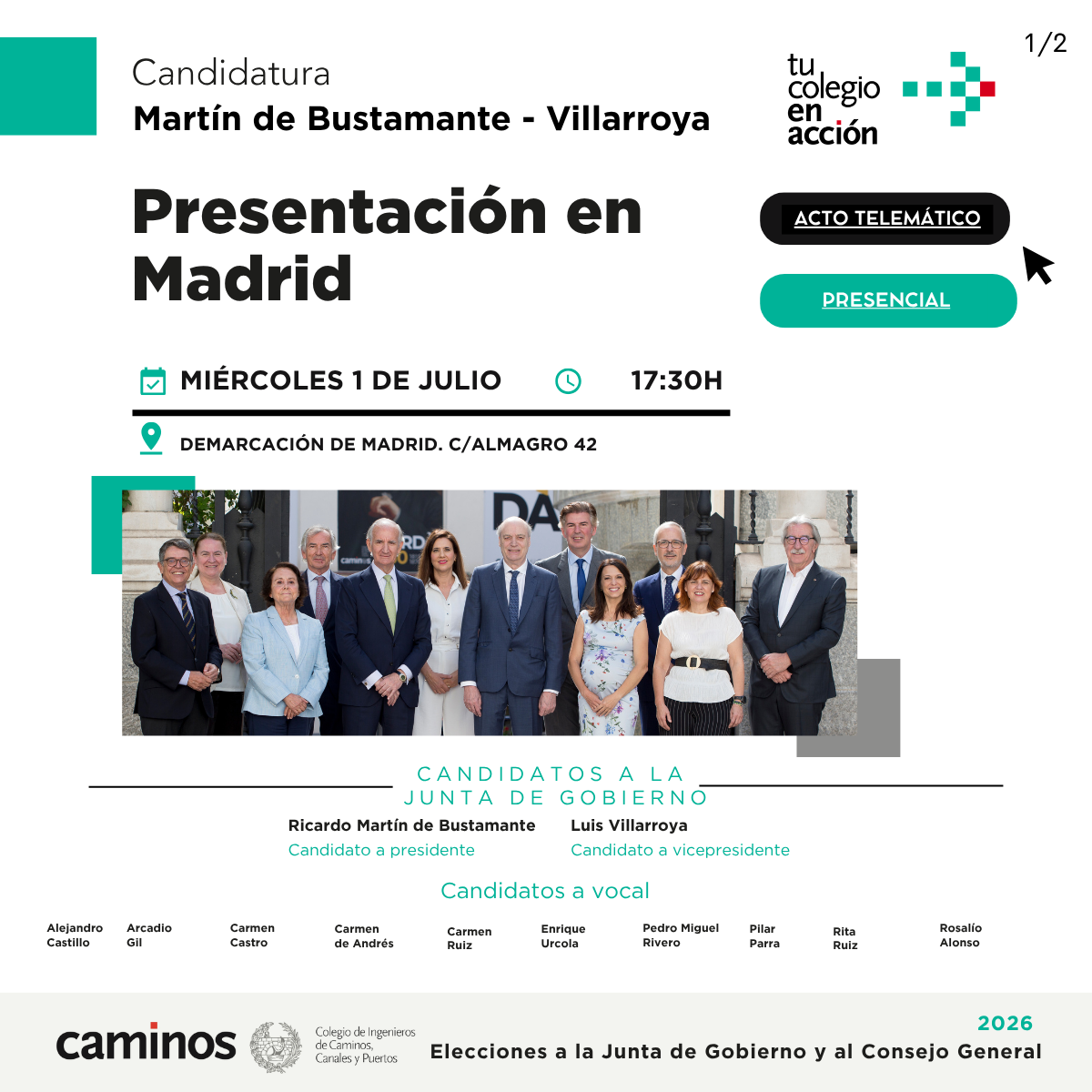 PRESENTACIÓN. TU COLEGIO EN ACCIÓN MADRID 1_2