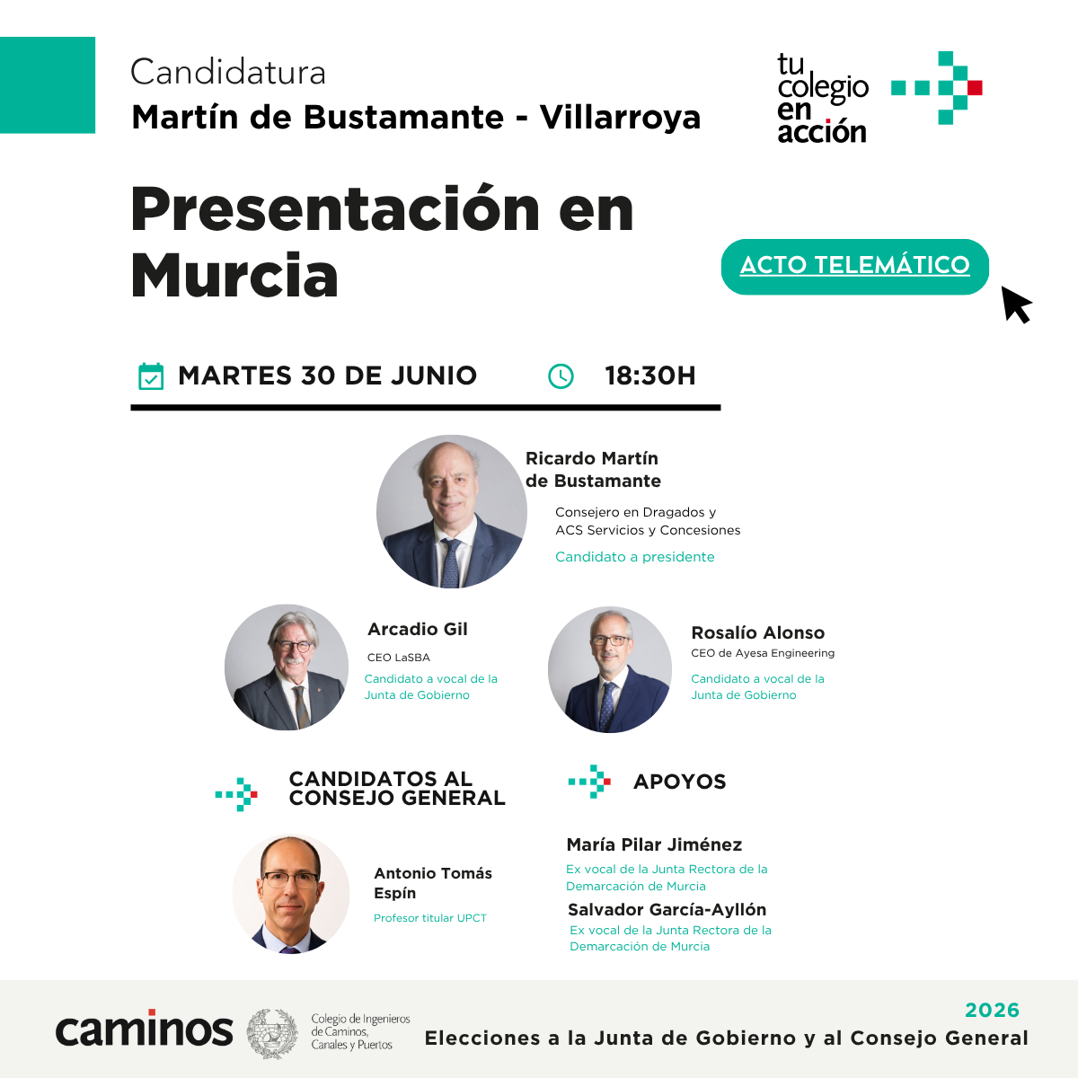 PRESENTACIÓN. TU COLEGIO EN ACCIÓN MURCIA